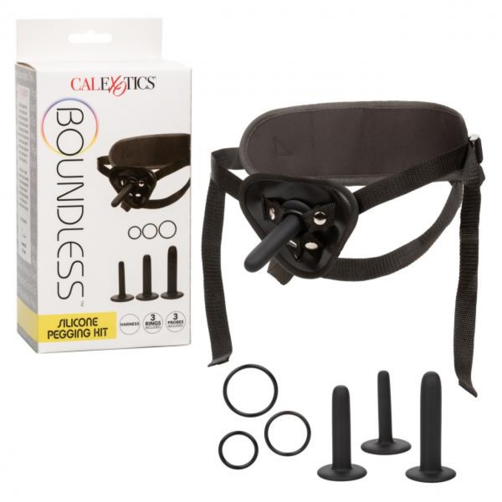 Boundless Silicone Pegging Kit - Harness & Dong Sets