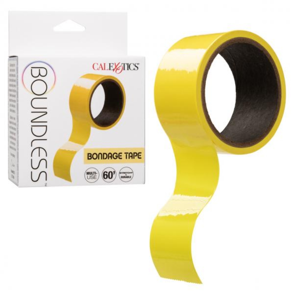 Boundless Bondage Tape Yellow - Versatile Restraint Tool