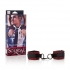 Adjustable Scandal Universal Cuffs in Black/Red