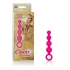 Coco Licious Silicone Booty Beads Pink 4.5 Inch - Anal Beads