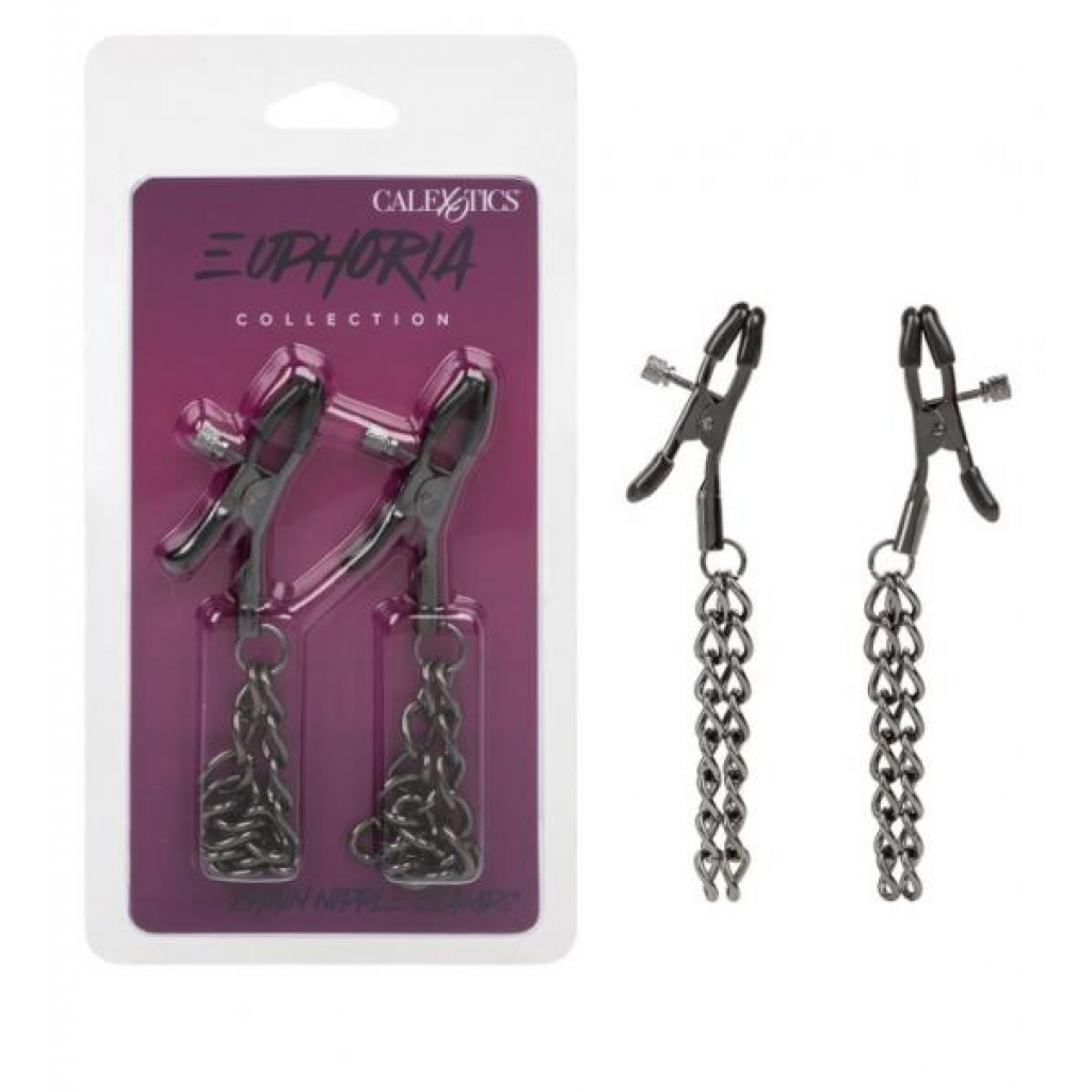 Euphoria Chain Nipple Clamps - Nipple Clamps