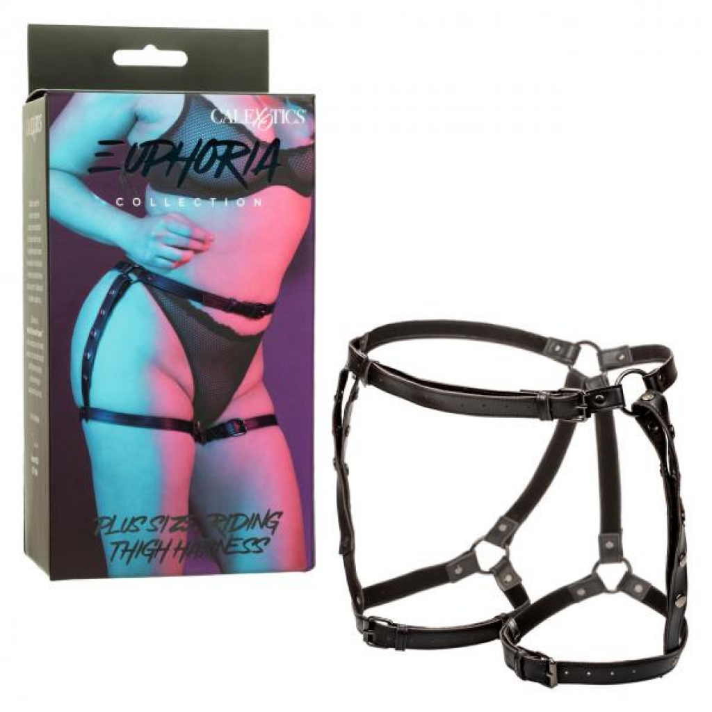 Euphoria Plus Size Riding Thigh Harness - Harnesses