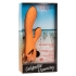 California Dreaming Newport Beach Babe Orange Vibrator - Rabbit Vibrators