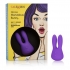 Mini Marvels Marvelous Silicone Bunny Massager - Purple - Clit Cuddlers