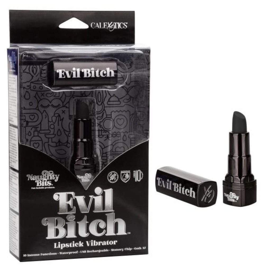 Naughty Bits Evil Bitch Lipstick Vibe - Bullet Vibrators