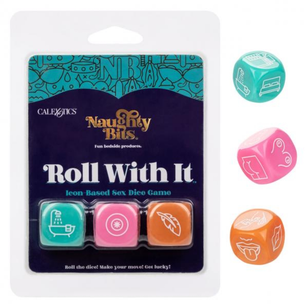 Naughty Bits Roll With It Icon Based Sex Dice - Hot Games for Lovers