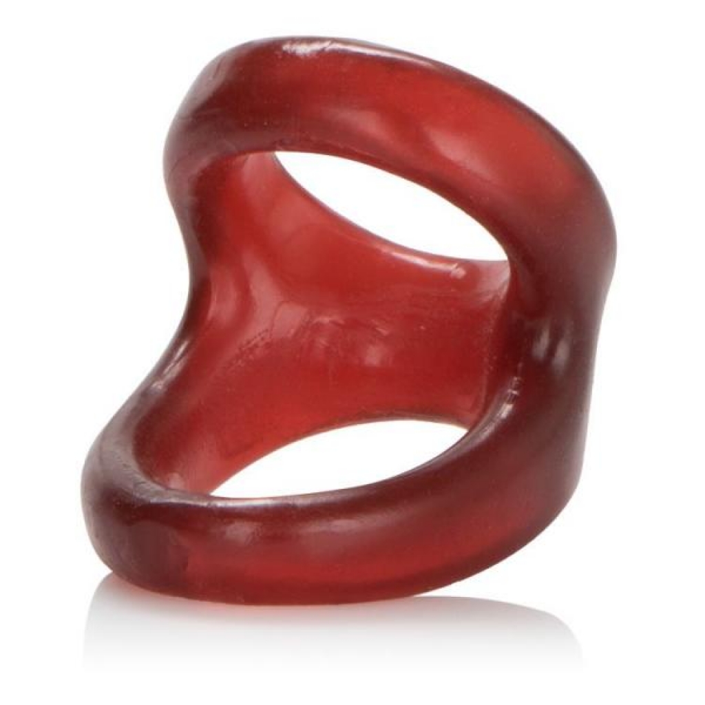 Colt Snug Tugger Red Dual Support Ring - Mens Cock & Ball Gear