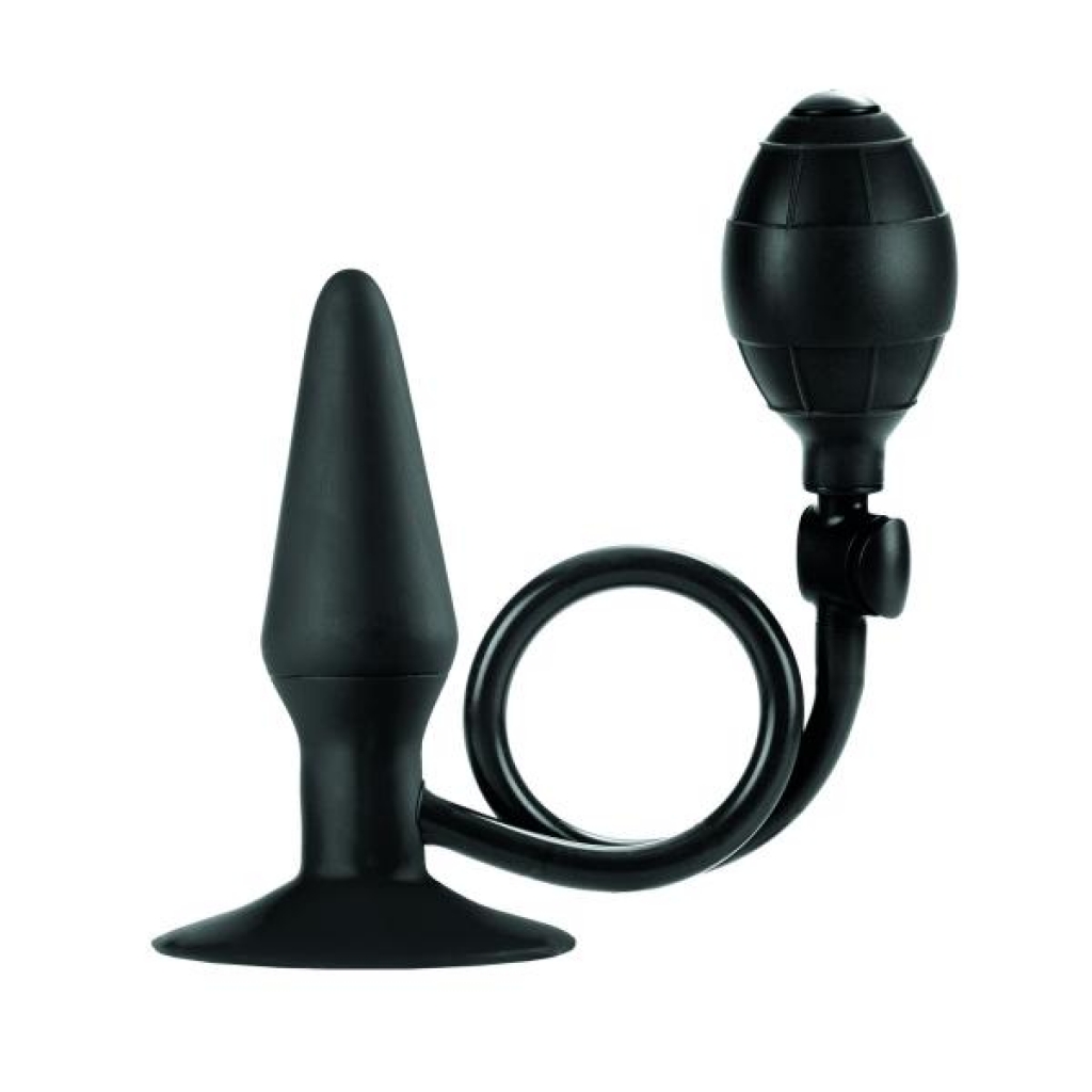Colt Medium Pumper Plug Inflatable Black - Anal Plugs
