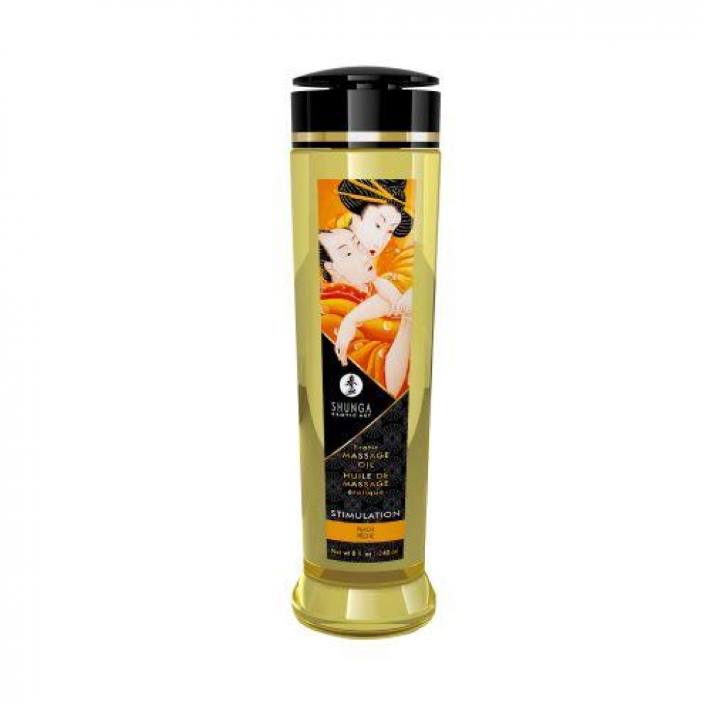 Massage Oil Stimulation Peach - Sensual Massage Oils & Lotions