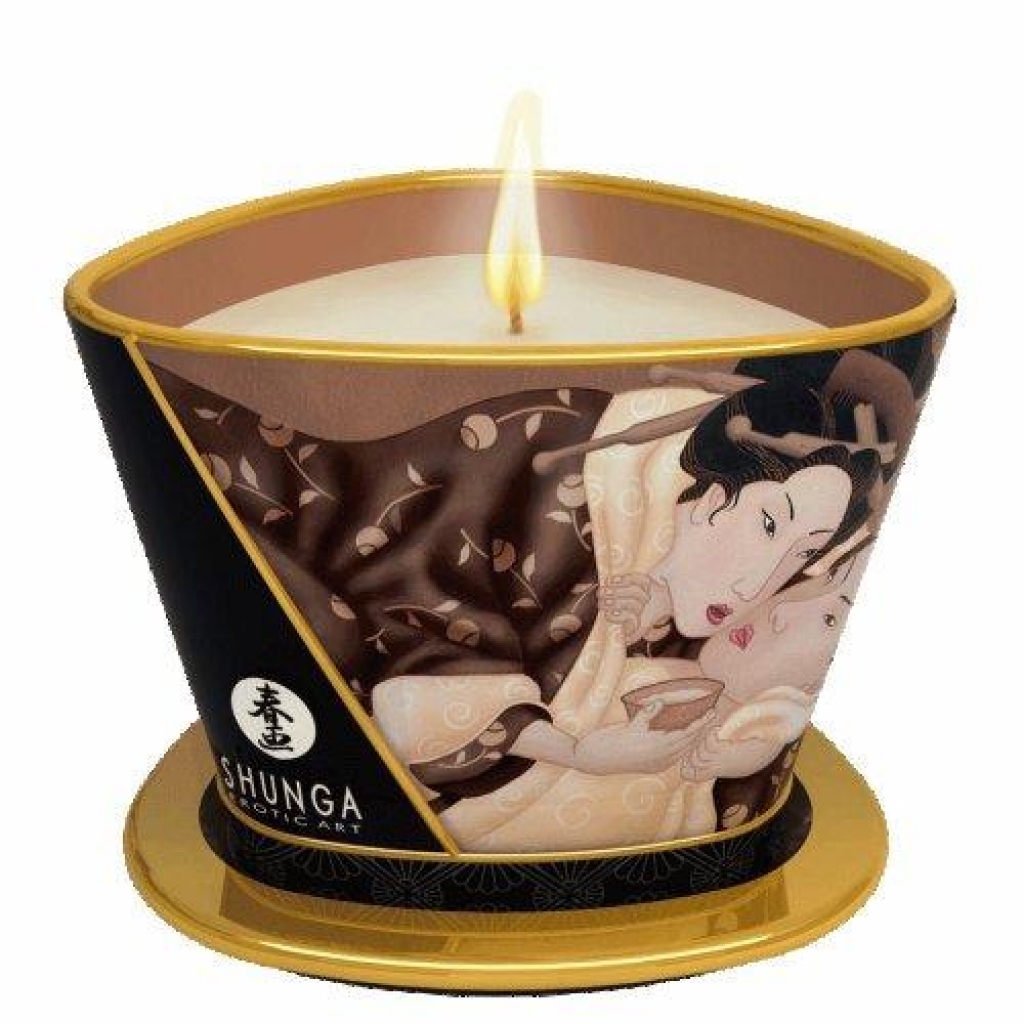 Shunga Chocolate Massage Candle - 5.7 oz