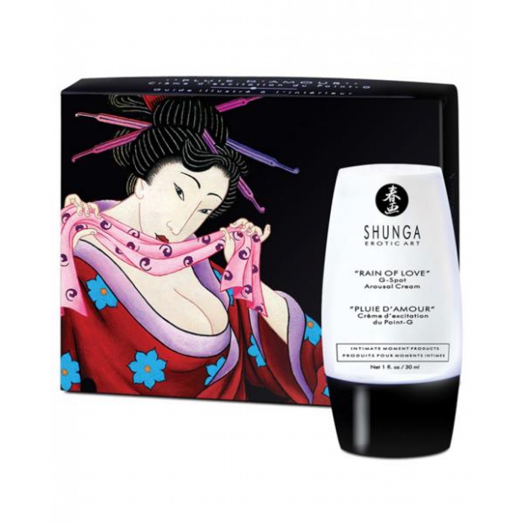 Shunga Rain of Love G-Spot Arousal Cream 1oz - For Women