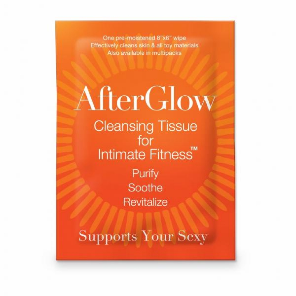 Afterglow Single Cleansing Tissue - Intimate Care