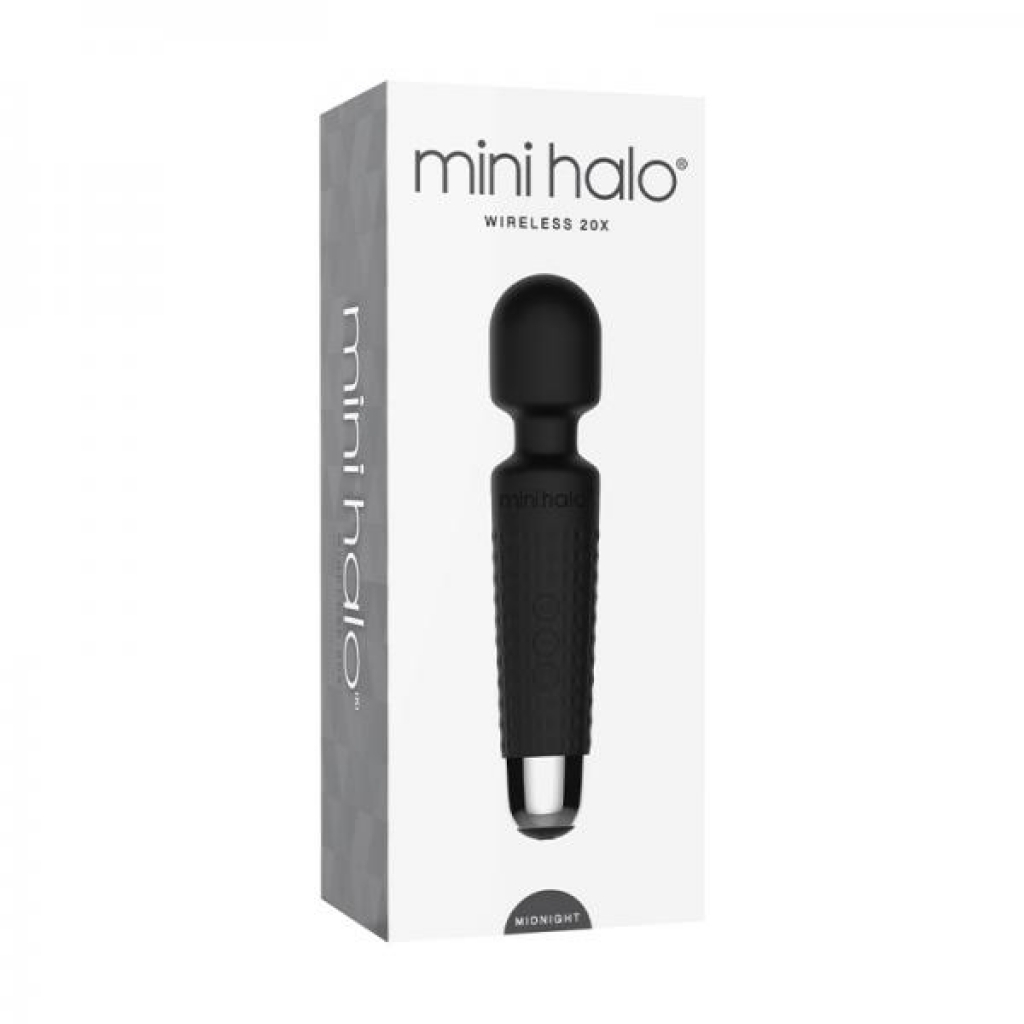 Mini Halo Midnight Wand Rechargeable - Palm Size Massagers