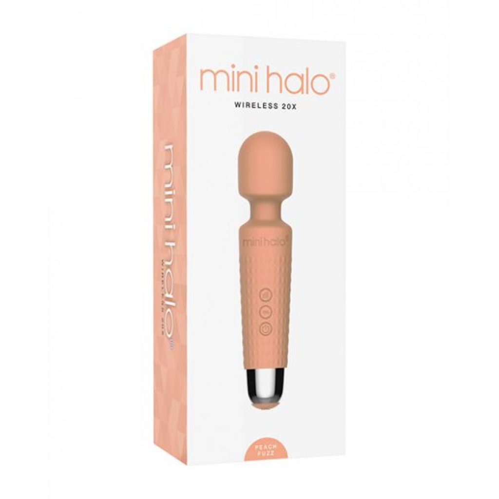 Mini Halo Peach Fuzz Wand Rechargeable - Body Massagers