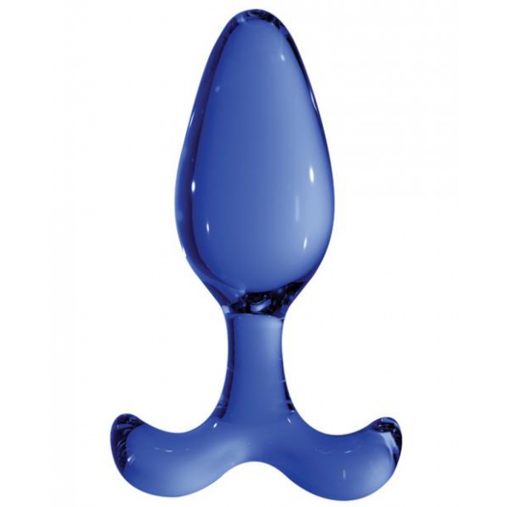 Chrystalino Expert Blue Glass Plug - Anal Plugs