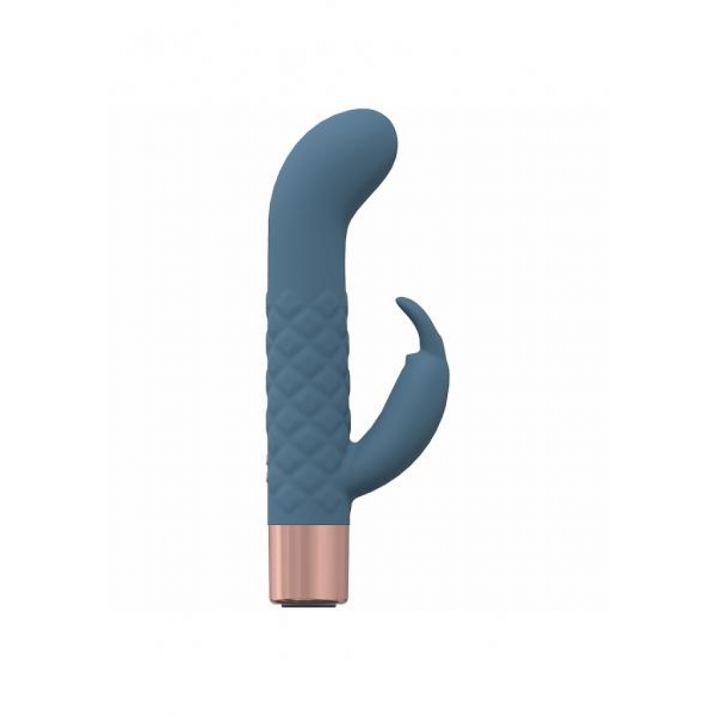 Loveline Devotion Mini-rabbit Blue - Rabbit Vibrators