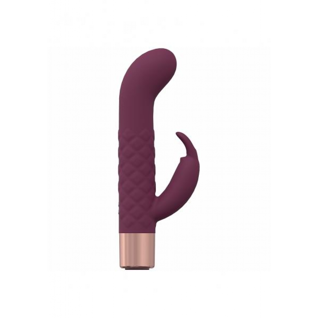 Loveline Devotion Mini-rabbit Burgundy - Rabbit Vibrators