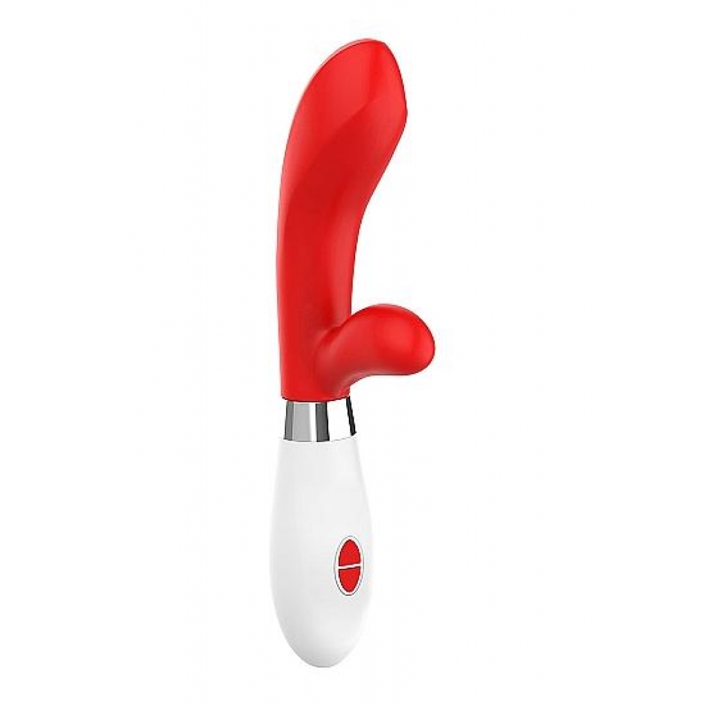 Achilles Ultra Soft Silicone 10 Speeds Red - G-Spot Vibrators Clit Stimulators