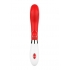 Achilles Ultra Soft Silicone 10 Speeds Red - G-Spot Vibrators Clit Stimulators