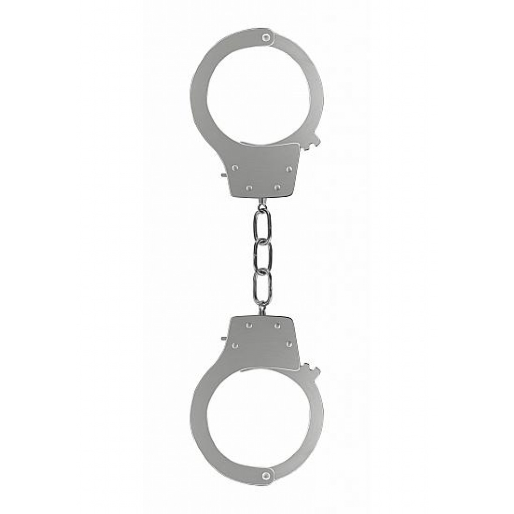 Ouch Pleasure Handcuffs Metal - Handcuffs