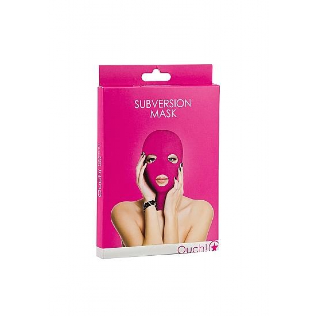 Subversion Mask Pink - Hoods & Goggles