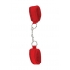 Velcro Cuffs Red - Handcuffs