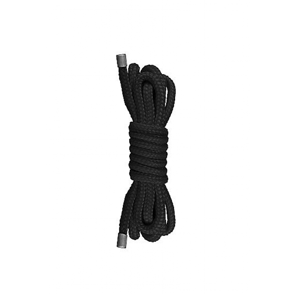 Ouch Japanese Mini Rope 4.9ft Black - Rope, Tape & Ties