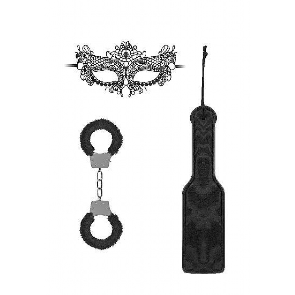 Ouch Introductory Bondage Kit #3 Black - BDSM Kits