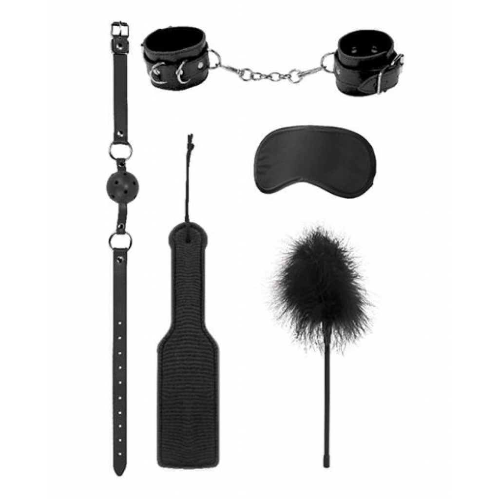 Ouch Introductory Bondage Kit #4 Black - BDSM Kits