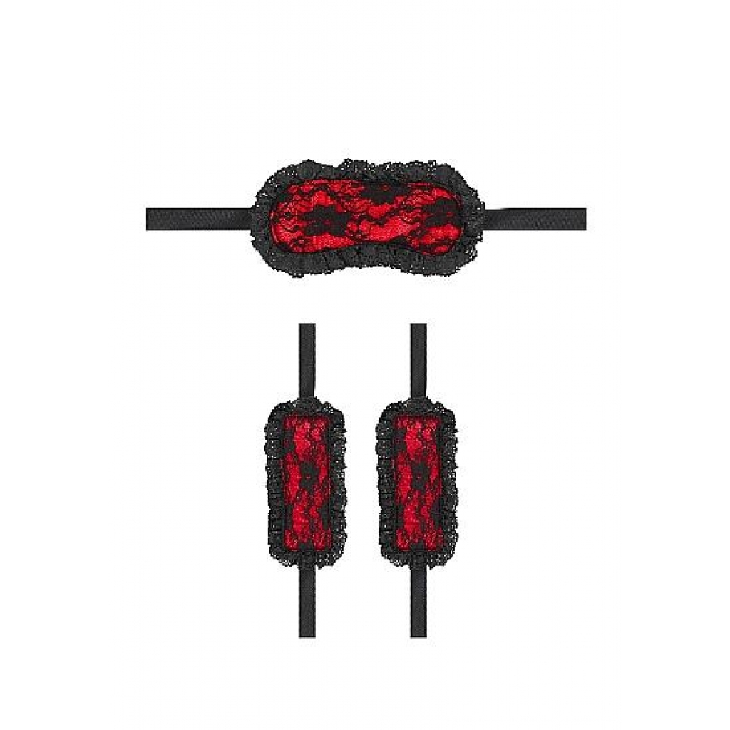 Introductory Bondage Kit #7 Red - BDSM Kits