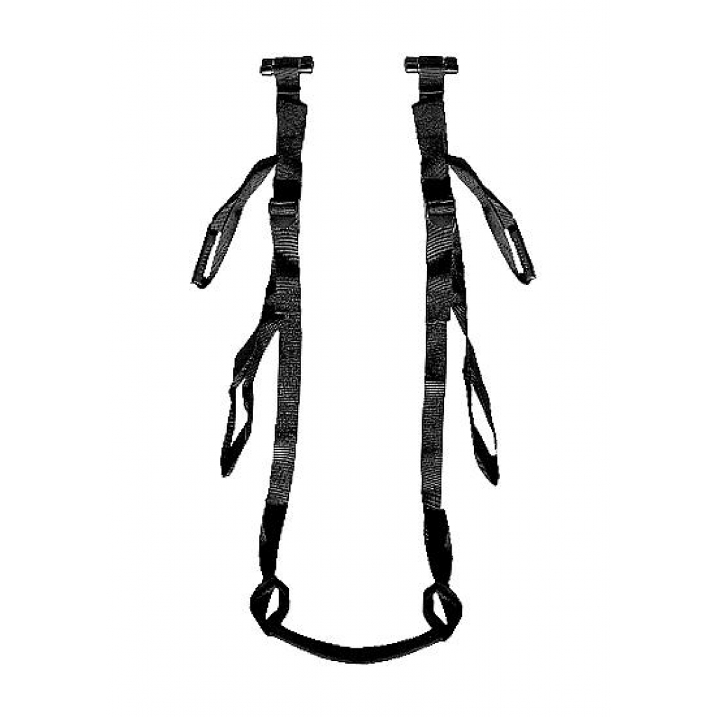 Ouch Deluxe Door Swing Black - Sex Swings & Slings