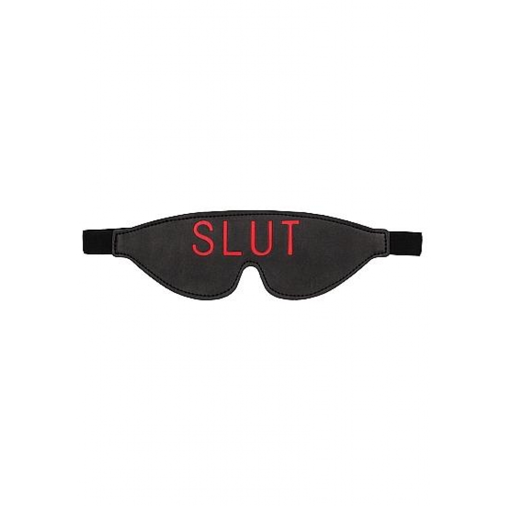 Ouch! Blindfold Slut Black - Blindfolds