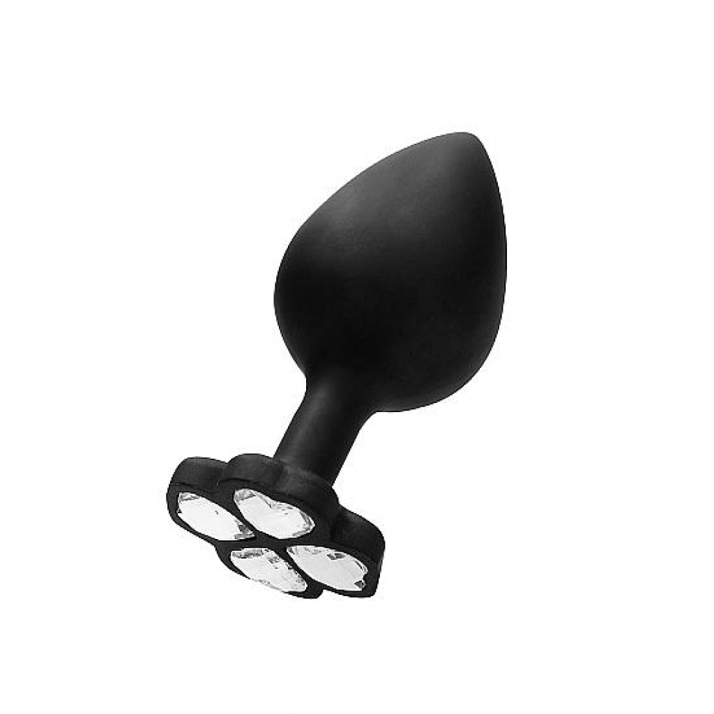 Regular Lucky Diamond Butt Plug - Black