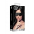 Velvet & Velcro Eye Mask Adjustable Black - Blindfolds