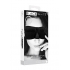 Satin Curvy Eye Mask With Elastic Straps - Blindfolds