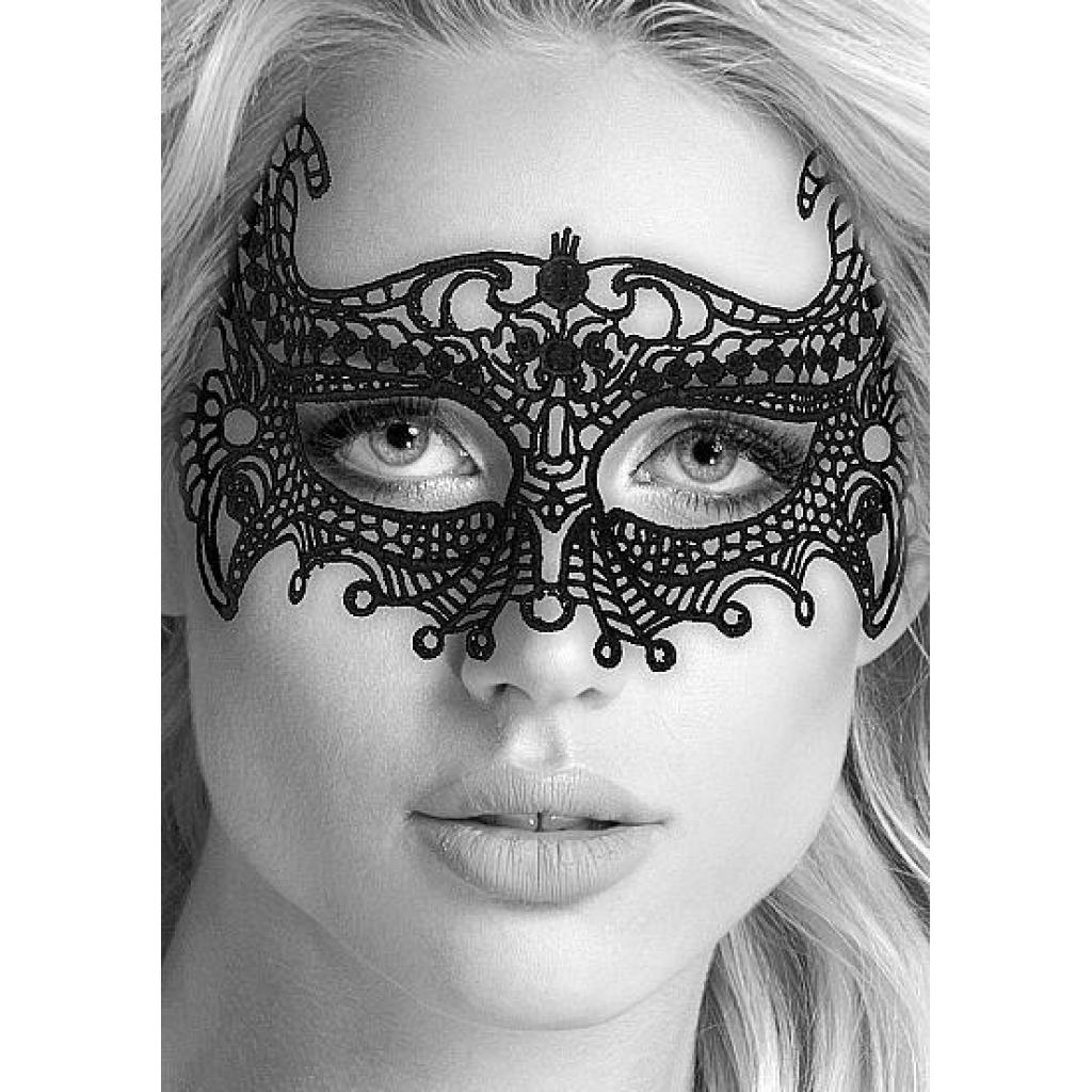 Empress Lace Eye Mask - Black