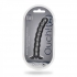 Ouch! Beaded Silicone G-spot Dildo 6.5 In Gunmetal - Realistic Dildos & Dongs