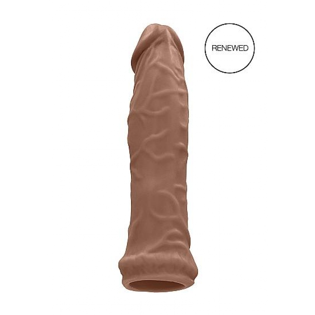 Realrock Penis Sleeve 6in Tan - Penis Extensions