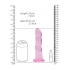 Realrock Non-realistic 7in Dildo Pink - Realistic Dildos & Dongs