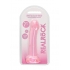 Realrock Non Realistic Dildo W Suction Cup 6.7in Pink - Double Dildos