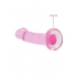 Realrock Non Realistic Dildo W Suction Cup 6.7in Pink - Double Dildos