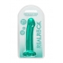 Realrock Non-Realistic Dildo with Suction Cup - Turquoise