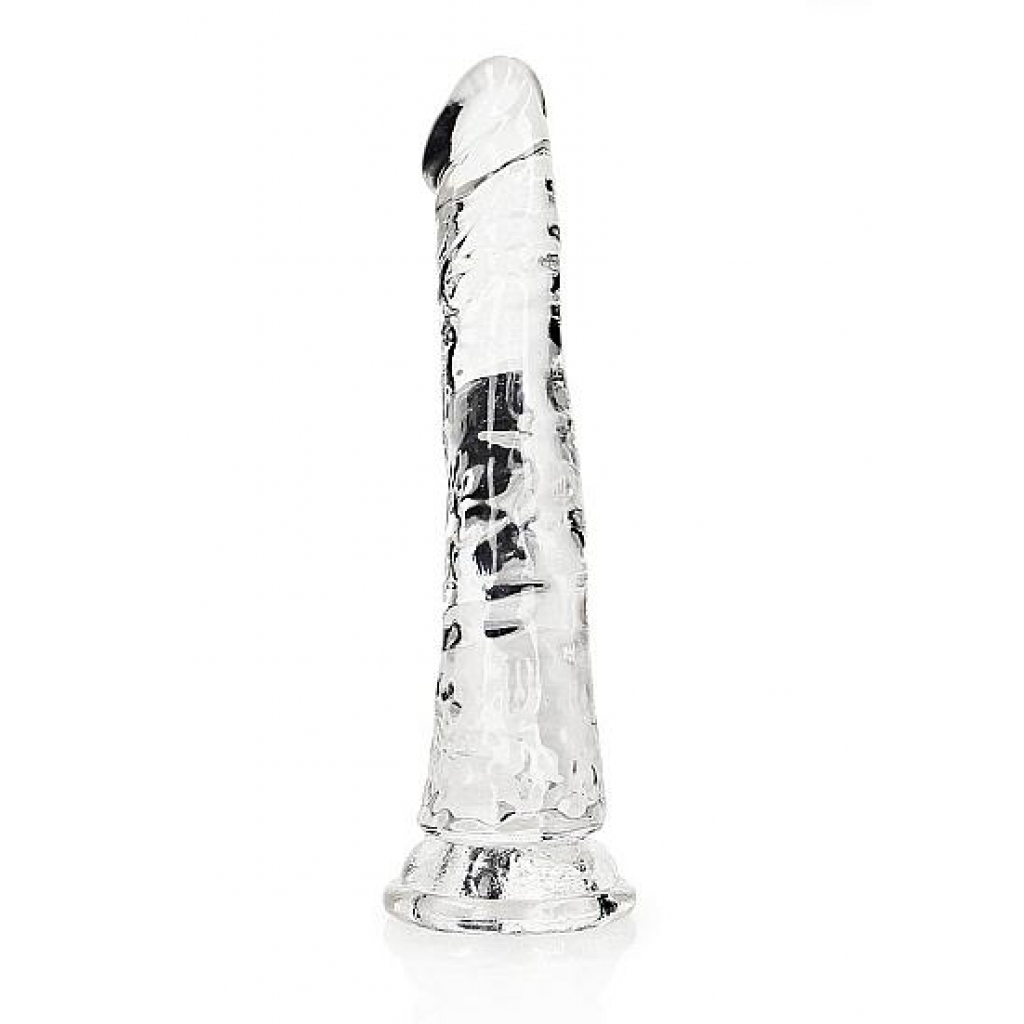 Realrock Slim Dildo 6-inch Transparent