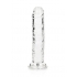 Realrock Straight Realistic 6 In Dildo Transparent - Realistic Dildos & Dongs