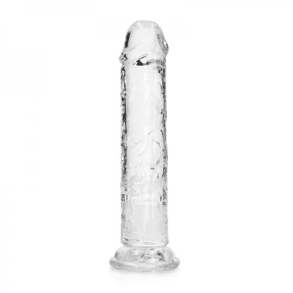 Realrock Straight Realistic 7 In Dildo Transparent - Realistic Dildos & Dongs