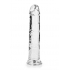 Realrock Straight Realistic 8-Inch Dildo - Transparent