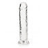 Realrock Straight Realistic 8-Inch Dildo - Transparent