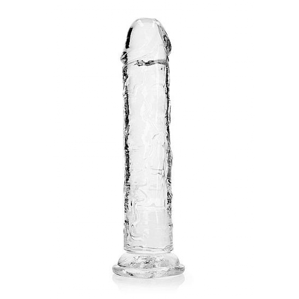 Realrock Straight Realistic 9 In Dildo Transparent - Realistic Dildos & Dongs