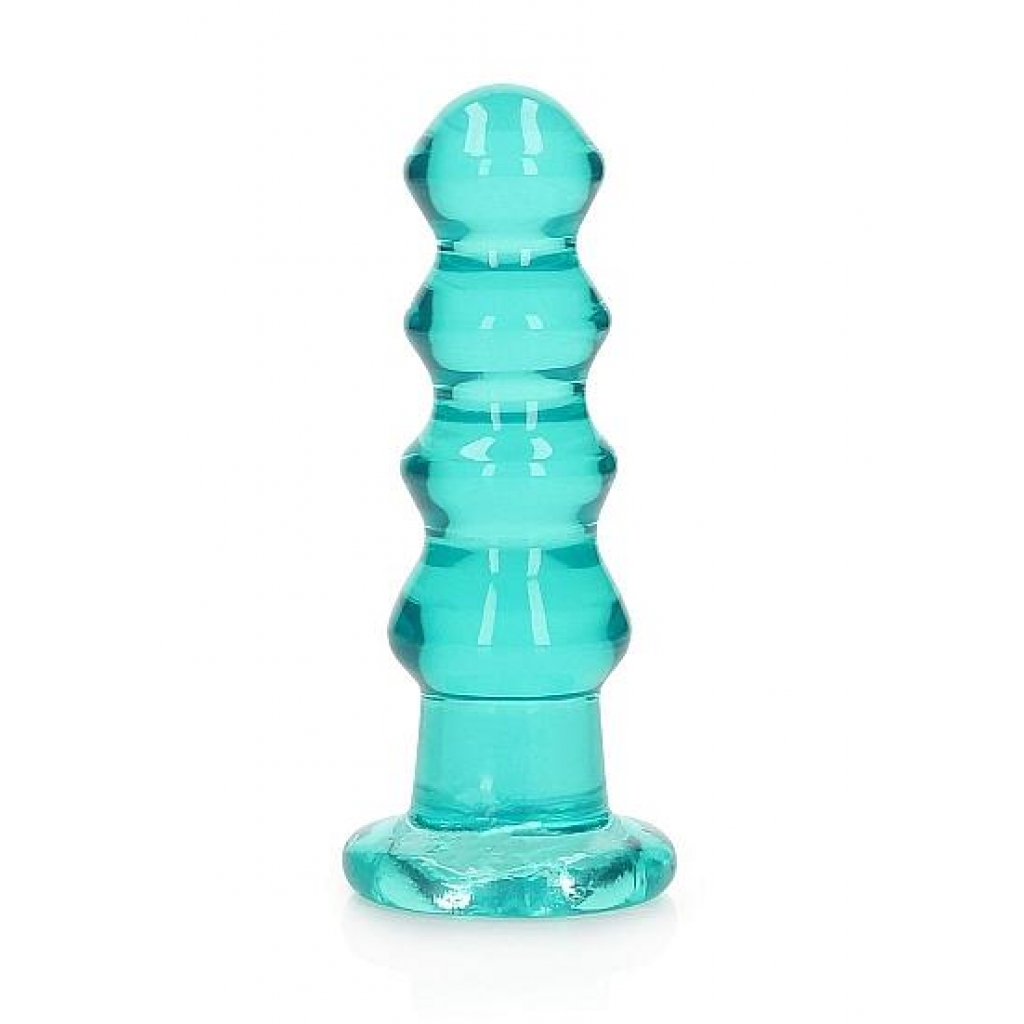 Realrock Curvy Dildo Or Butt Plug Turquoise - Realistic Dildos & Dongs