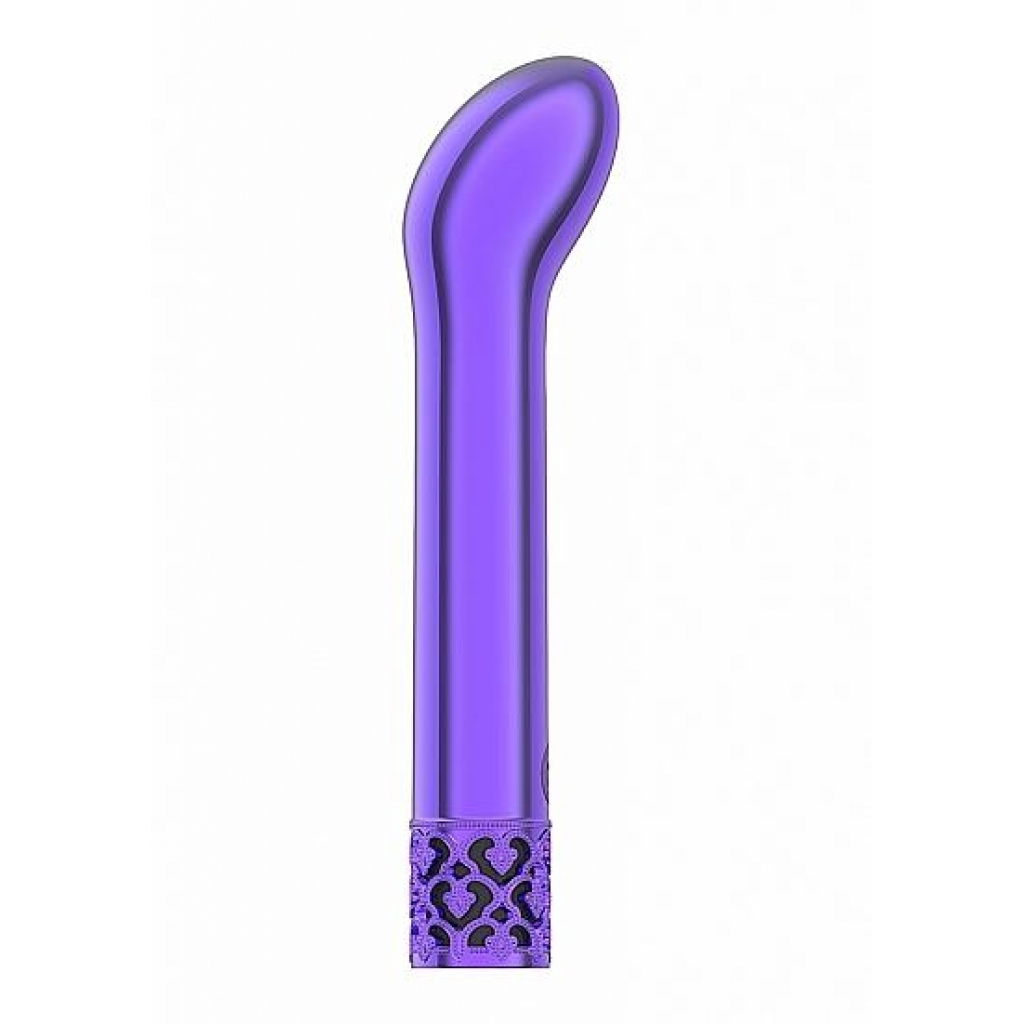 Royal Gems Jewel Purple Abs Bullet Rechargeable - Bullet Vibrators